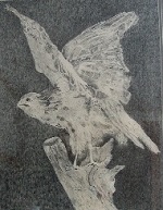 Painting - Bird on a Branch